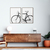 Imagem do Conjunto Quadro Decorativo Bicicleta Vintage