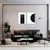 Imagem do Conjunto Quadro Decorativo Black Minimalist