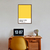 Quadro Decorativo Color Card, Aspen Gold