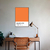 Quadro Decorativo Color Card, Celosia Orange - comprar online