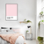 Quadro Decorativo Cores, Rose Quartz