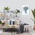 Quadro Decorativo Bubble, Elefante