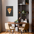 Imagem do Quadro Decorativo Black Chalk, Fatia de Pizza