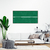 Quadro Decorativo Verde, Linha Minimalista - comprar online
