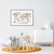 Quadro Decorativo Mapa Mundi Infantil, Animais