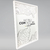 Quadro Decorativo Abstrato, White Brush Strokes - comprar online