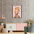 Quadro Decorativo Mulher Loira, Head Flowers Rose - comprar online