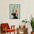 Quadro Decorativo Mulher Negra, Head Flowers Verde