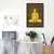 Quadro Decorativo Buda Meditando - Loja Casa do Arquiteto