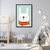 Quadro Decorativo Infantil Coelho na Neve