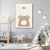 Quadro Decorativo Infantil Didático, Urso [OUTLET] - comprar online