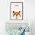 Quadro Decorativo Infantil Didático, Raposa - comprar online