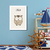 Quadro Decorativo Infantil Didático, Coruja