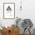 Quadro Decorativo Triângulo Escandinavo, Cinza - loja online