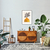 Quadro Decorativo Vaso Boho, Laranja - loja online