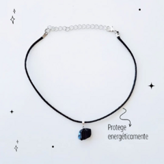 Choker Alicia - Turmalina negra - Protección energética