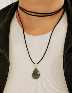 Collar Cuarzo cristal Oval - Absorbe, almacena, libera y regula la energía en internet