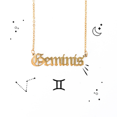 Collar Bling - GEMINIS