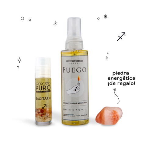 Mini Kit Sagitario con piedra energética de regalo!