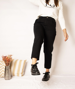 Slouchy Jeans Dallas Negro - comprar online