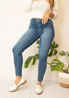 Jeans Barcelona Azul tachas - tienda online