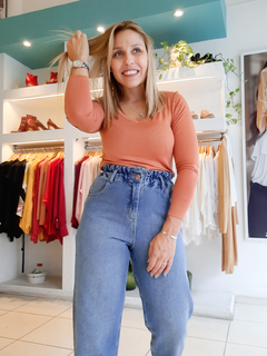 Pantalon slouchy mujer sale