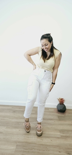 Jeans Miranda Blanco - comprar online