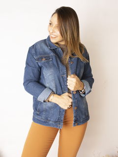 Campera Oversized Denim en internet