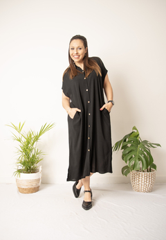 Vestido Esmeralda Negro - comprar online