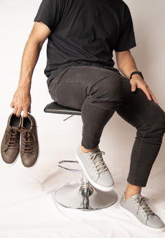 Zapatillas Stefano Gris - comprar online