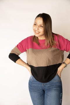 Sweater Florencia Fucsia - comprar online