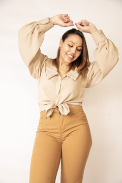 Camisa Bea Beige en internet