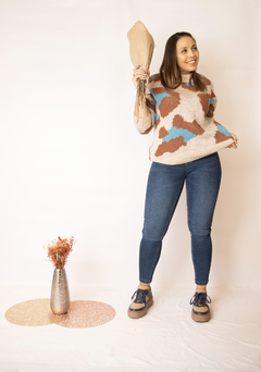 Sweater Nina Turquesa - comprar online