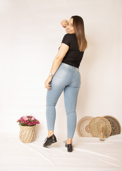Jeans Boston Celeste - tienda online