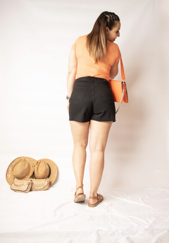 Shorts Manhattan Negro - tienda online