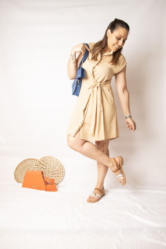 Vestido Noah Beige en internet