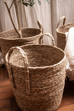 Basket redondo seagrass - comprar online