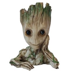 Groot Baby o pensador 15cm em resina vaso de plantas, porta caneta,  Bonecos Marvel Resina - comprar online