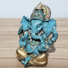 Ganesha P04 9cm resina e adorno na internet