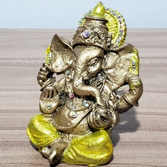 Ganesha P05 9cm resina e adorno na internet