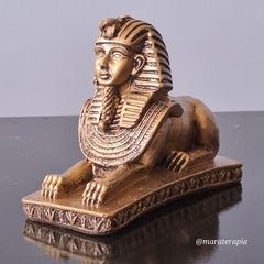Esfinge De Gize M02 Egípcio P01 14x7cm em gesso - comprar online