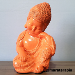 Buda baby 25cm gesso e adorno MOD 01 