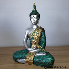 Buda tibetano 20cm resina e adorno MOD01