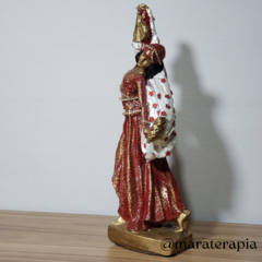 cigana mod 02 30cm gesso e adorno - Maraterapia presentes wicca I budismo I umbanda I católico I decoração I antiguidades I animais