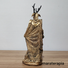 Deus Cernunnos M01 27cm resina - Maraterapia presentes wicca I budismo I umbanda I católico I decoração I antiguidades I animais