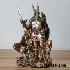 Deus Nórdico Odin M01 25cm Resina - comprar online