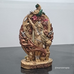 Deusa Arádia a Rainha das Bruxas G01 33cm em gesso com adorno