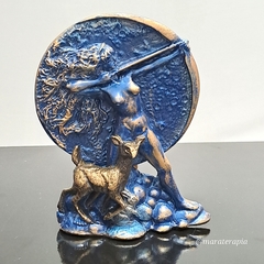 Deusa Grega Ártemis ou Diana M01 15cm em gesso