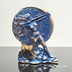 Deusa Grega Ártemis ou Diana M01 15cm em gesso