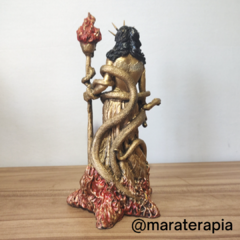 Deusa Hécate I wicca mod 03 27cm resina - Maraterapia presentes wicca I budismo I umbanda I católico I decoração I antiguidades I animais
